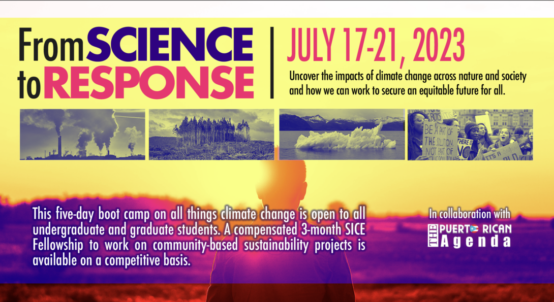 From Science to Response advertising poster