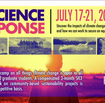 From Science to Response advertising poster
                  